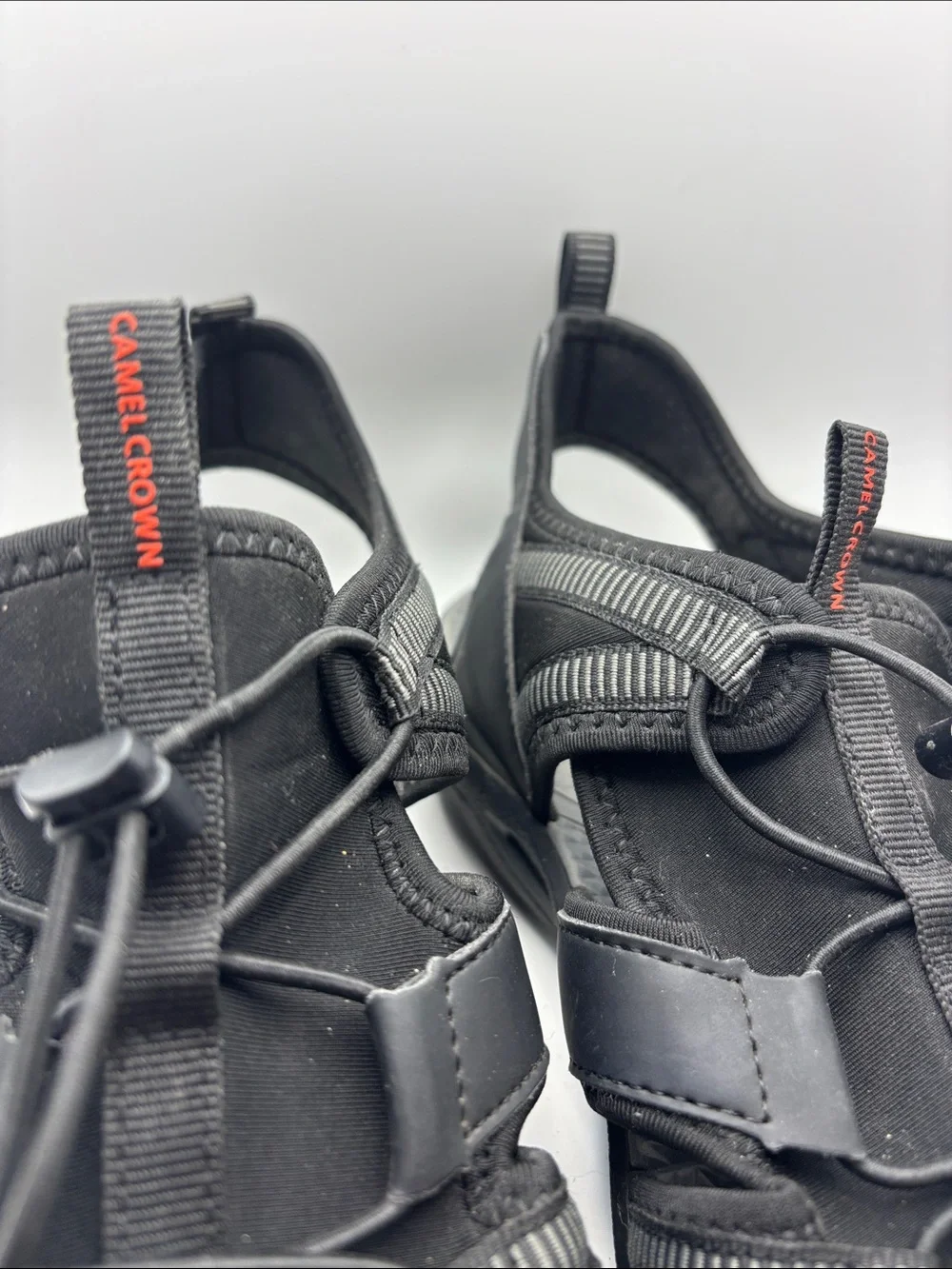 Camel Crown Black Fisherman Sandals Men’s 12 Outdoor Closed Toe Water Shoes